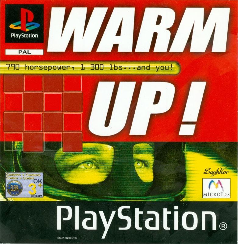 Warm Up box art for Playstation